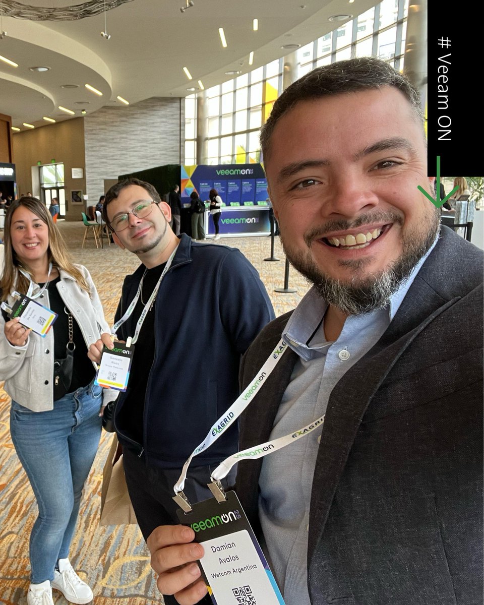 wetcom's tweet photo. ¡Viajamos al #VeeamON2025 para conocer las últimas tendencias en #ciberresiliencia! ✈️

Junto a nuestros clientes, aprendimos a fortalecer la protección de datos y a garantizar una pronta recuperación frente a un ataque de #ransomware.  

#Cybersecurity #BeAvailableFor https://t.co/ipLS1Zr2Oy