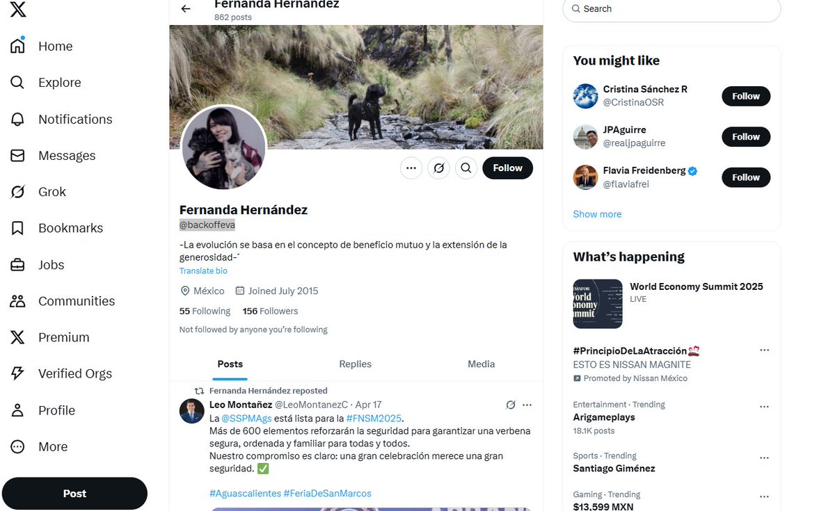 DeniMacmac's tweet photo. Esta cuenta @ backoffeva , no sé por qué motivo, razón o circunstancia está suplantando mi identidad. Por favor ayúdame a denunciar. Lo he hecho varias veces pero X, simplemente deja que vuelva a funcionar. https://t.co/a4IV5hb7hj