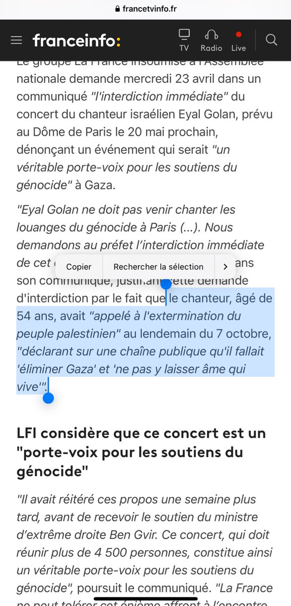 Un papier à étudier en école de journalisme : 

cette information aurait-elle dû figurer dans le titre ? Dans le chapo ? Avant le 4e paragraphe ?

francetvinfo.fr/politique/la-f…