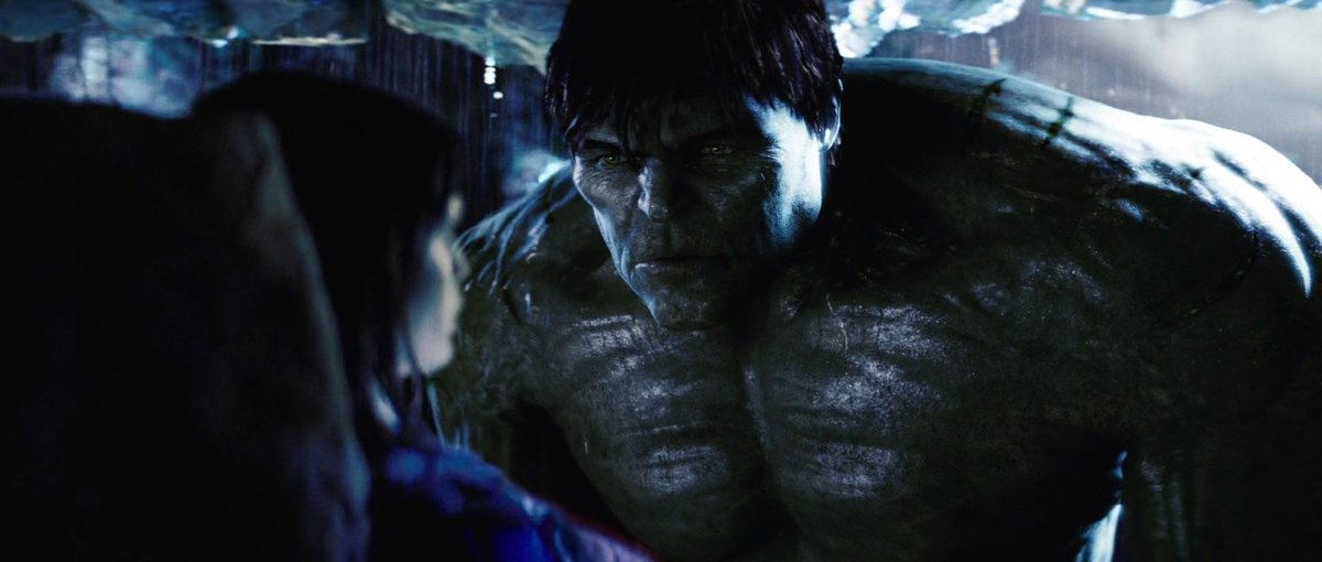 Monstruktz2's tweet image. I love the rain scene in Incredible Hulk
So much of a powerful connection here and you can really show how the CGI on Hulk holds up to this day and puts up to the test with it too through the use of the rain indeed!