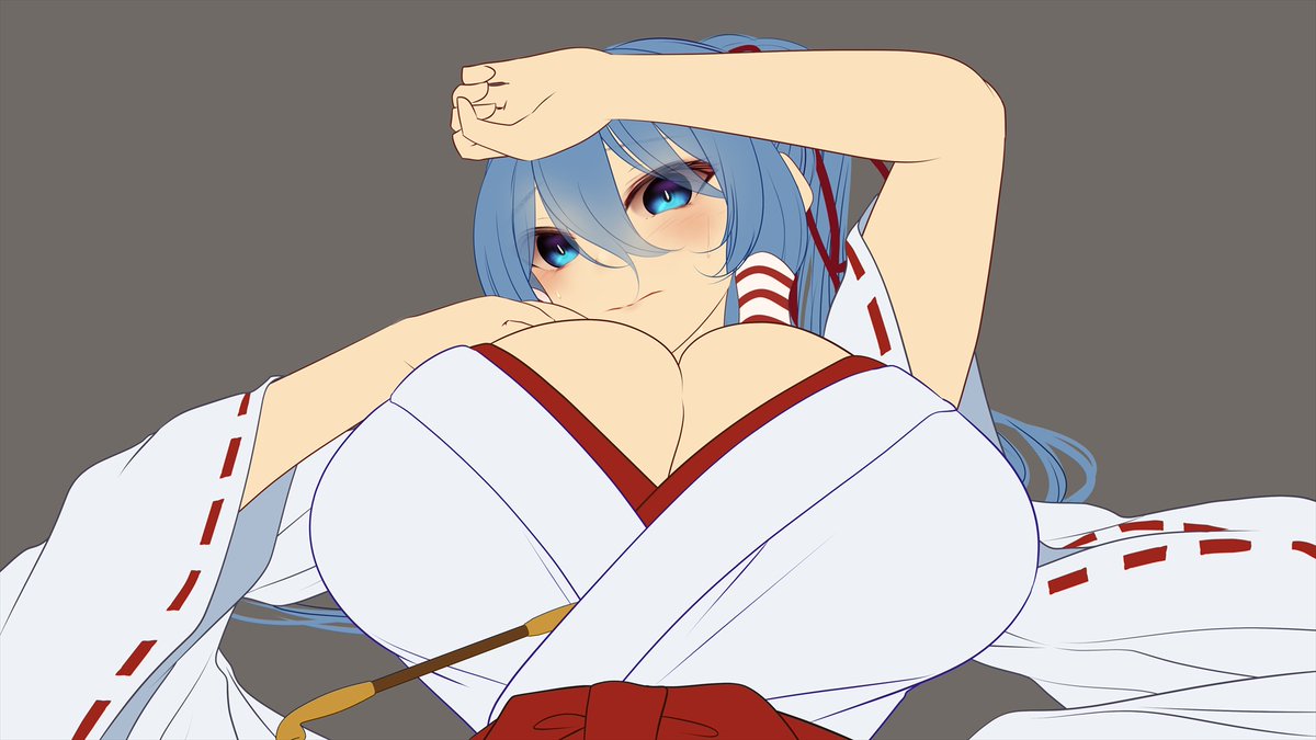 裏切りの人妖巫女塗ります 