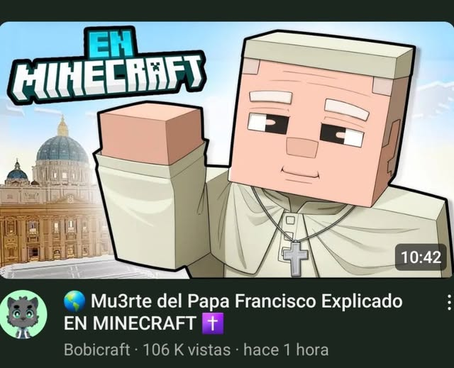games878787's tweet photo. Dios mío pero que le pasa a Bobicraft?? Como puede hacer esto????????

Como es posible que suba contenido tan seguido, bien editado, informativo y educativo para todas las edades?
Un capo https://t.co/DUEmO1EIAw