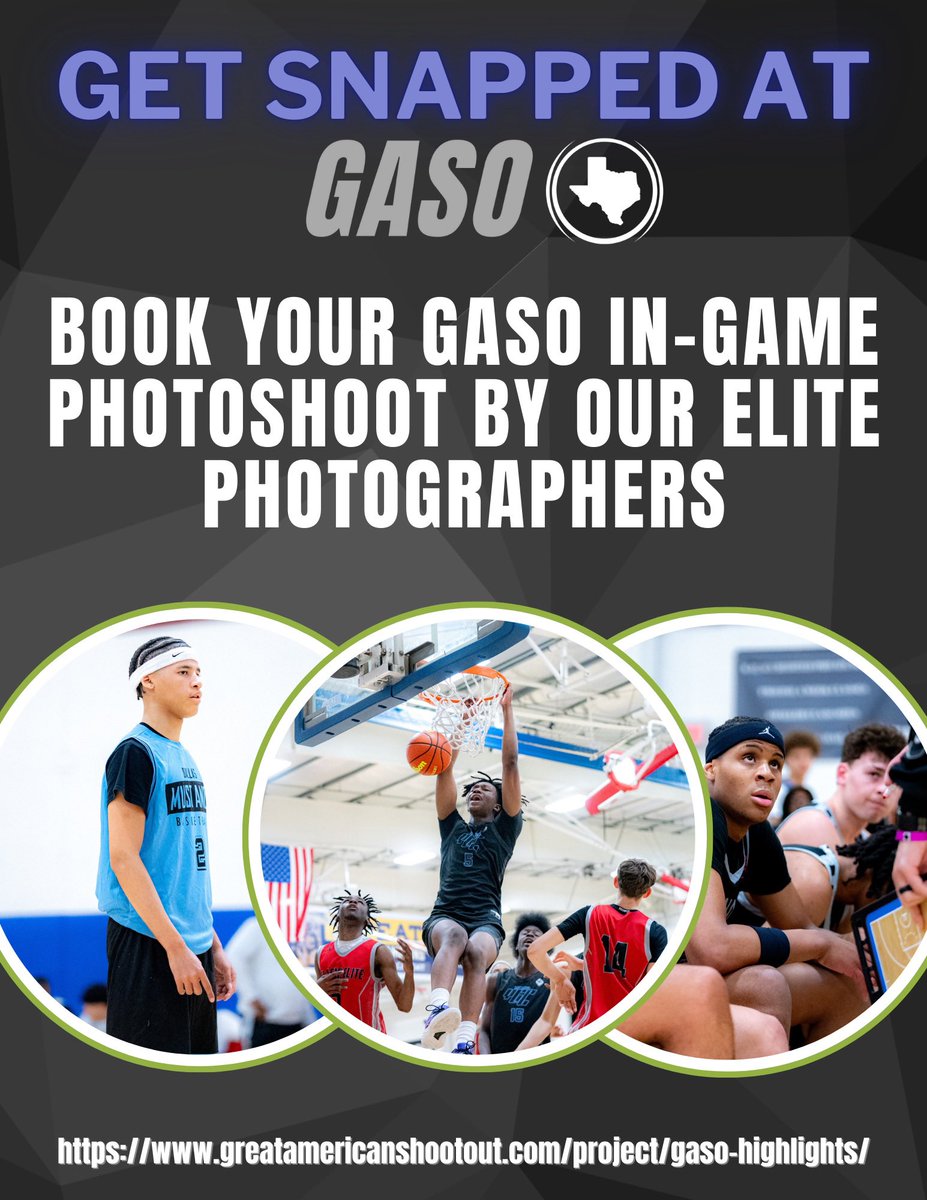 Official Highlights are available at this weekend’s #GASO Spring Championships

Book your highlights directly from THE EVENT to ensure quality &amp; to maximize exposure! 

Book Now ⬇️
greatamericanshootout.com/project/gaso-h…