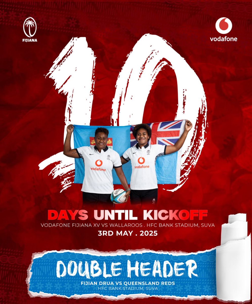 🇦🇺 🤝🏾🇫🇯  

Vodafone Fiji #FijianaStrong #rugbyworldcup