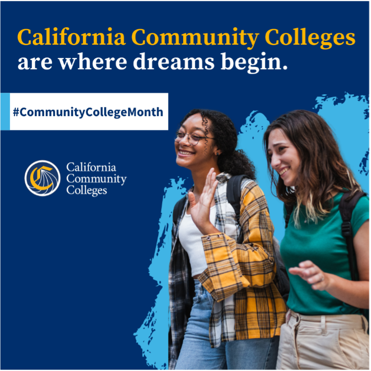 Ventura County Community College District (@officialvcccd) on Twitter photo April is #CommunityCollegeMonth!
The Community Colleges of Ventura County support 2.1M Californians on the path to brighter futures.
Letâs keep college accessible, equitable, and powerful.
#SupportStudents #InvestinSuccess #HigherEd #ICanGoToCollege <a href="/CalCommColleges/">California Community Colleges</a> April is #CommunityCollegeMonth!
The Community Colleges of Ventura County support 2.1M Californians on the path to brighter futures.
Letâs keep college accessible, equitable, and powerful.
#SupportStudents #InvestinSuccess #HigherEd #ICanGoToCollege <a href="/CalCommColleges/">California Community Colleges</a>
