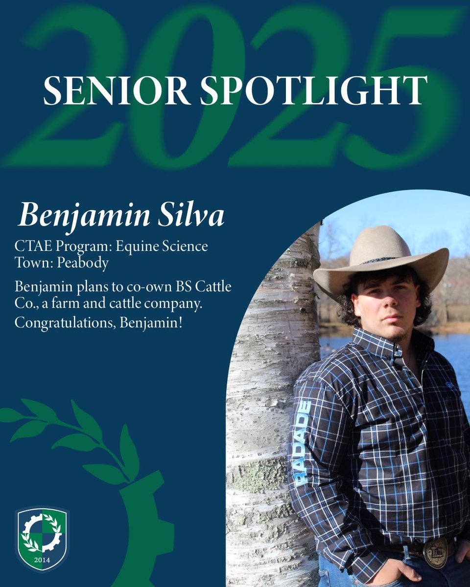 Congratulations, Benjamin!
Class of 2025: We want to celebrate your accomplishments and future plans! Submit your post-graduation plans through the Google Form linked here to be featured on our social media: forms.gle/Cs1pGcz6xs2fAy… 
#EssexTech #EssexTechClassof2025 #Classof2025