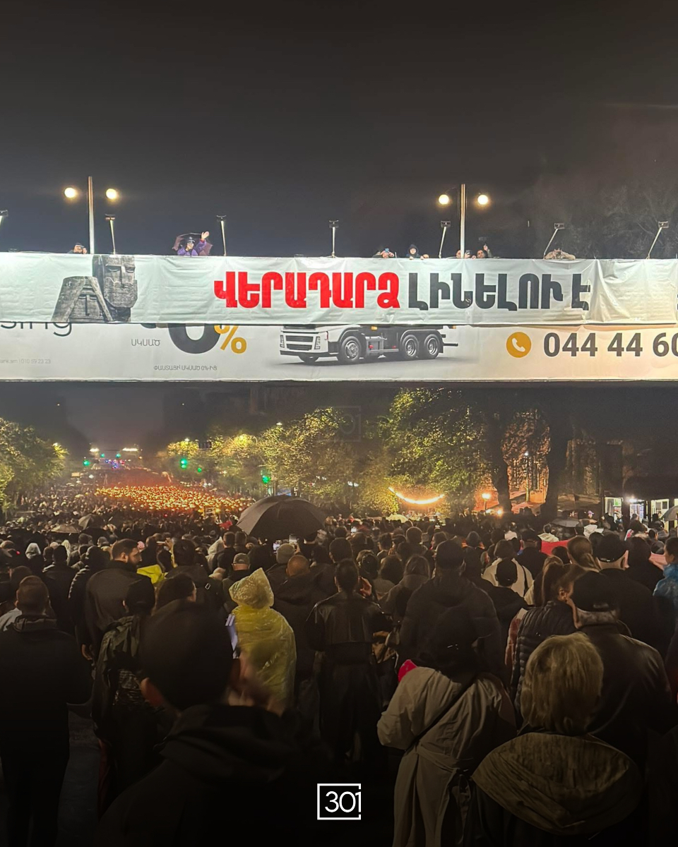 We Will Return.

A powerful banner hung in Yerevan during the torchlight march, capturing the unwavering determination to reclaim the homeland and the enduring spirit of a people who refuse to forget.