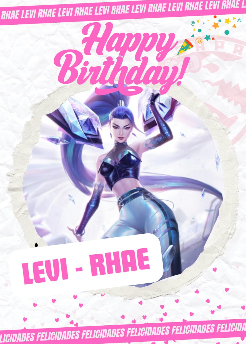 🎉 ¡Hoy celebramos el cumpleaños de una pieza clave en Zapa Girls!

🎂🎉 ¡HOY ES EL CUMPLE DE <a href="/Lveanshie/">୨ৎ Rhaean | 앤지</a> 

La jefa, la crack, la que tiene todo bajo control (menos los horarios de sueño ).

De parte de toda la familia Zapa:

🥳 ¡Felicidades, manager!

#zapagirls #HBD #Levi