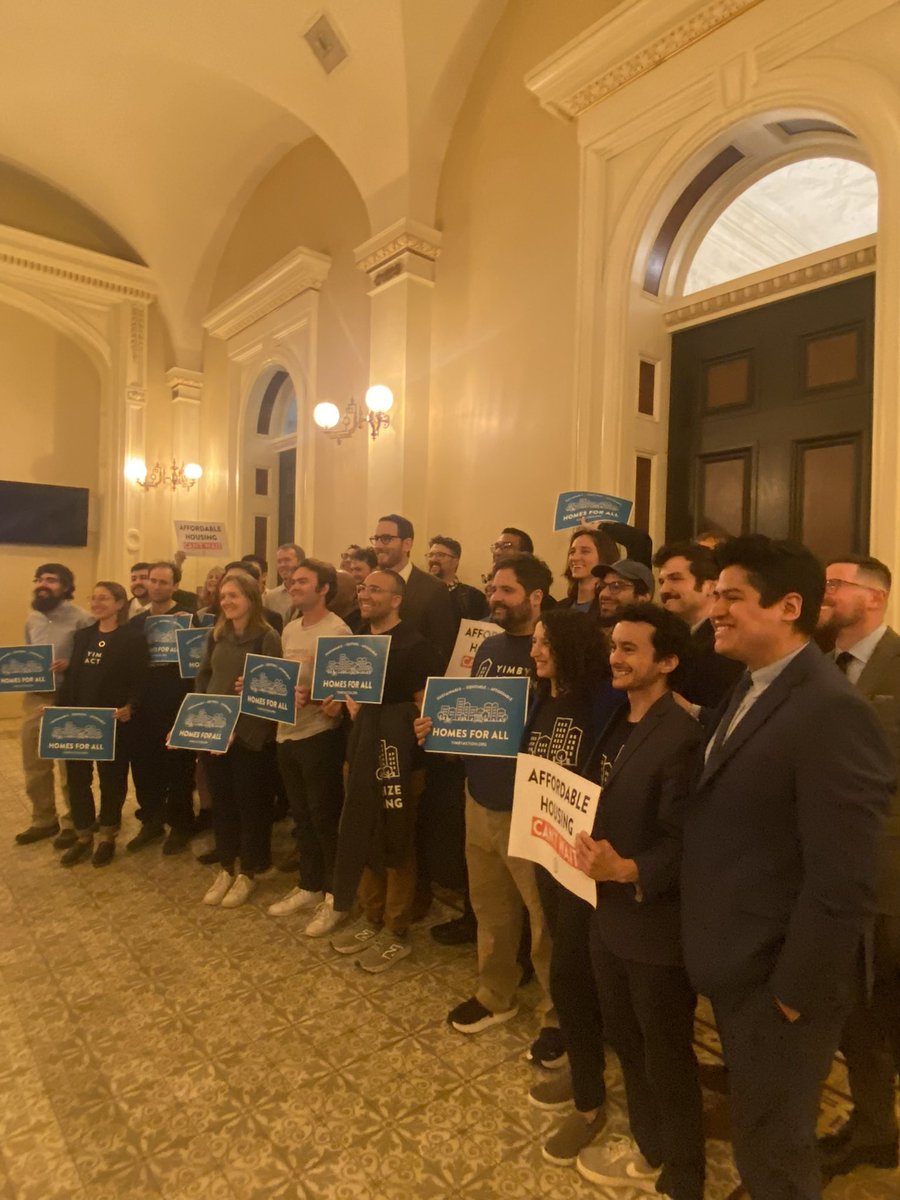 Mayor Sergio Lopez (@lopezforca) on Twitter photo Proud to stand with housing advocates like <a href="/cayimby/">California YIMBY</a> <a href="/yimbyaction/">YIMBY Action</a> <a href="/HACdotorg/">The Housing Action Coalition</a> <a href="/BayAreaCouncil/">Bay Area Council</a> <a href="/gbeltalliance/">Greenbelt Alliance</a> in Sacramento as a lead witness for SB 79 at the Senate Housing Committee, a common sense streamlining measure to legalize building high-quality housing near transit! Proud to stand with housing advocates like <a href="/cayimby/">California YIMBY</a> <a href="/yimbyaction/">YIMBY Action</a> <a href="/HACdotorg/">The Housing Action Coalition</a> <a href="/BayAreaCouncil/">Bay Area Council</a> <a href="/gbeltalliance/">Greenbelt Alliance</a> in Sacramento as a lead witness for SB 79 at the Senate Housing Committee, a common sense streamlining measure to legalize building high-quality housing near transit!
