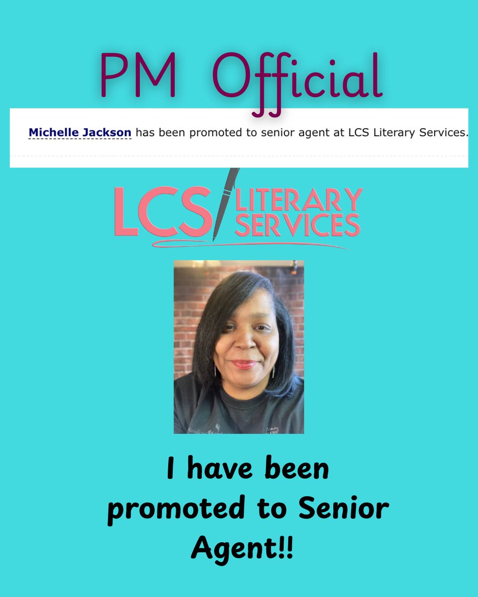 Michelle Lindo-Rice-author|Michelle Jackson-agent tweet media