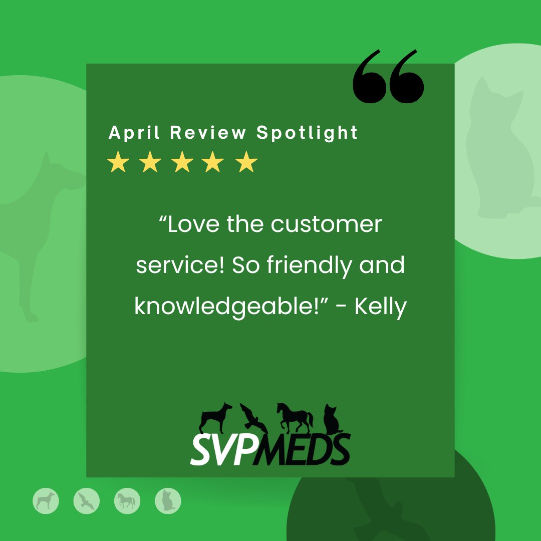 🌟 April Review Spotlight 🌟

“Love the customer service! So friendly and knowledgeable!” – Kelly

At SVPMEDS, we pride ourselves on delivering compassionate service, fast turnaround, and a personalized experience for every prescription.

🐾 Want to be featured in our next Review