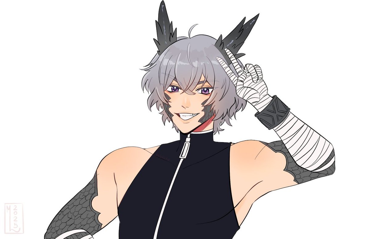 Xurran's tweet image. Got some amazing art from my little sister @wishkept made by @belphekit! My sister is always doing such nice things for me and I will always cherish everything they do for me, I don't know what I did to deserve such a sweetheart of a sister! 💜😭 #Xurranart