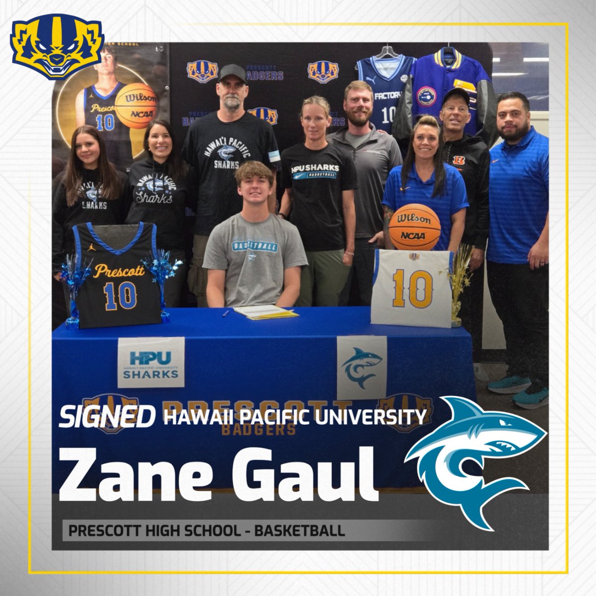 🏀 BIG NEWS! A huge congratulations to Zane Gaul on his commitment to play basketball at Hawaii Pacific University! 🌊🌴 Your hard work, dedication, and passion for the game have led you to this opportunity, and we can't wait to see you shine at the next level.
<a href="/prescotthoops/">Official PHS Boys Basketball</a>