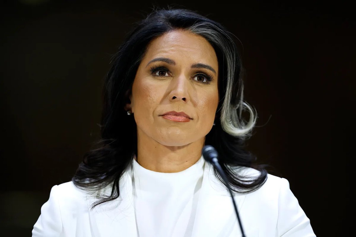🚨BREAKING: Director of National Intelligence Tulsi Gabbard has REFERRED Intel officials to the DOJ for prosecution for leaking classified information.