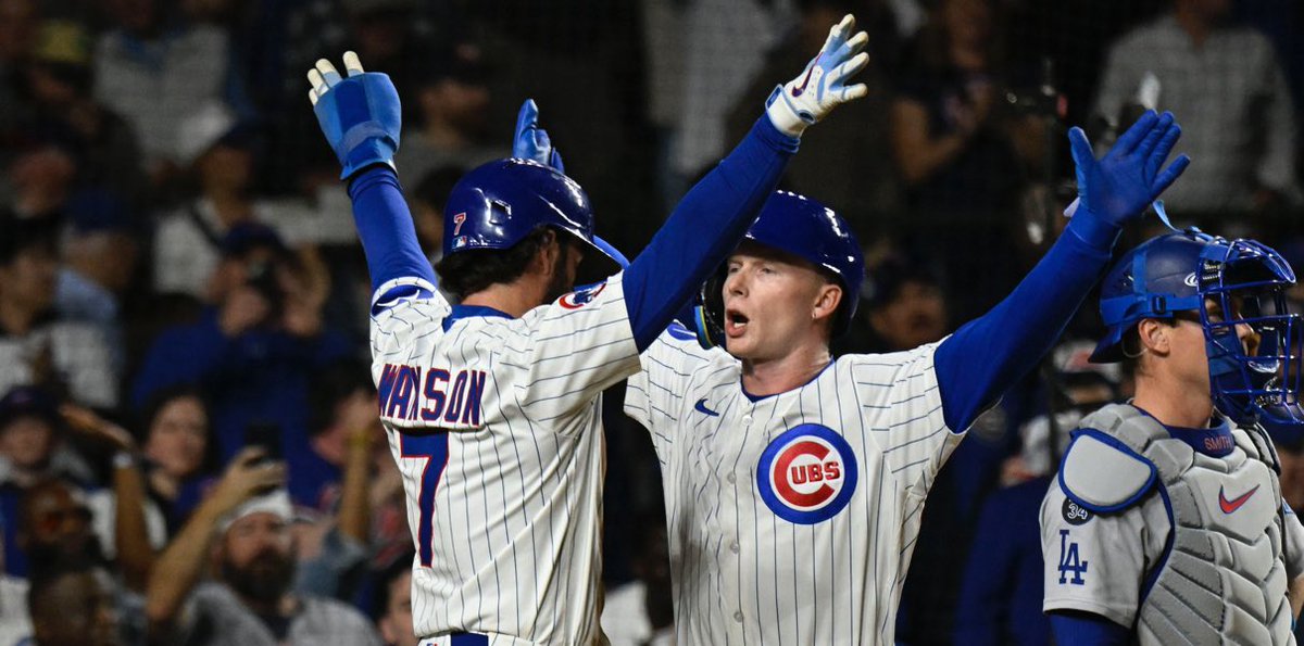 The Cubs are the FIRST team in MLB history to have at least 35 HRs, and 35 stolen bases through 25 games in a season!!!