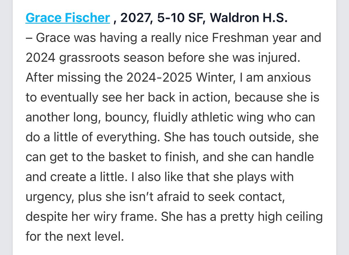 Thank you <a href="/BJBradley279/">Brandon Bradley</a> for the recognition! Happy to be back! @IBC16US40 <a href="/IBCWBB/">Indiana Basketball Club</a> <a href="/LadyMohawkBball/">Lady Mohawk Basketball</a>