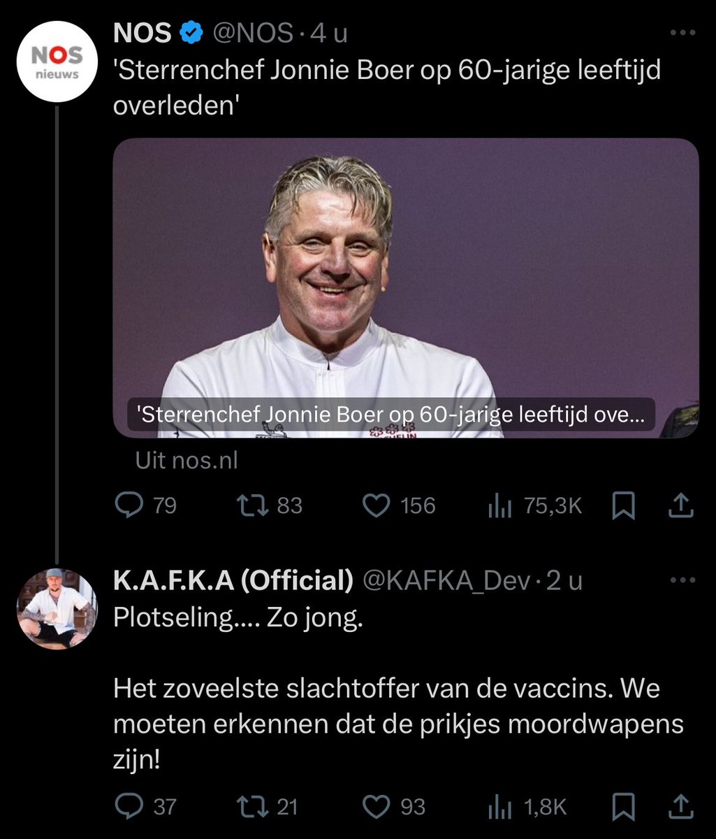 En je dan afvragen waarom mensen je haten: