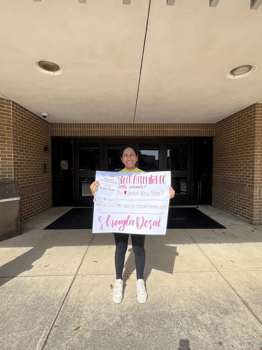 Congratulations to our Perfect Attendance Raffle Winners for the third quarter!

💛 Rookie Winner: Coltrane Gunderson
💚 Sophomore Winner: Ella Price 
🩵 Junior Winner: Aseob Lim 
❤️ Senior Winner: Shayla Desai