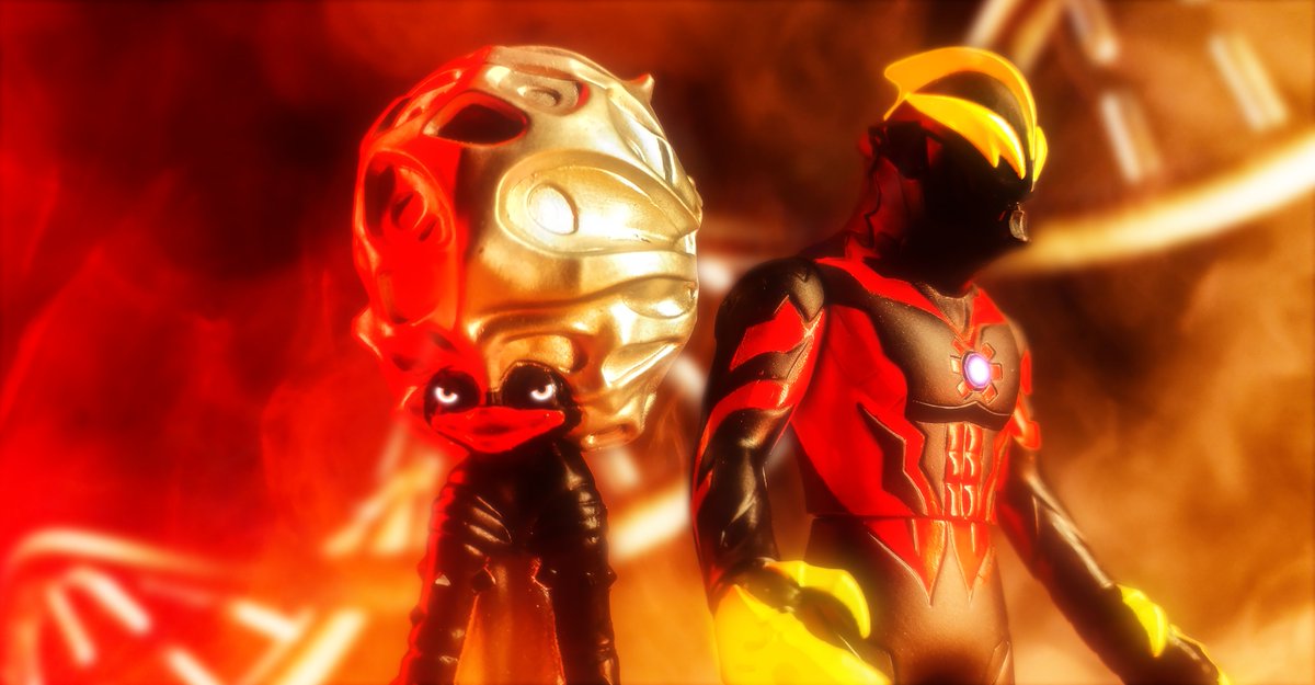 MoonShark4's tweet photo. "My lifework. It’s to unravel the mystery of the universe, the mystery behind the creation of life. I shall become the new god of creation in the universe!"
Chibull Mabuze & Imit-Ultraman Belial
#Ultraman #AlienChibull #ウルトラマン #チブル星人 #ニセウルトラマンベリアル https://t.co/dOUcObqDQ7