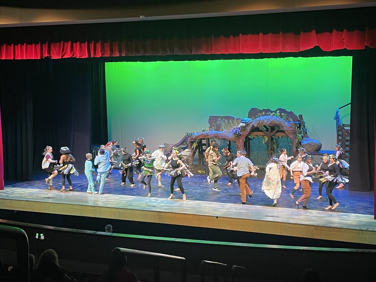 Great job by our FHS Drama students in their production of Peter Pan. Make sure you come out and support these students this weekend! #FairfieldPride