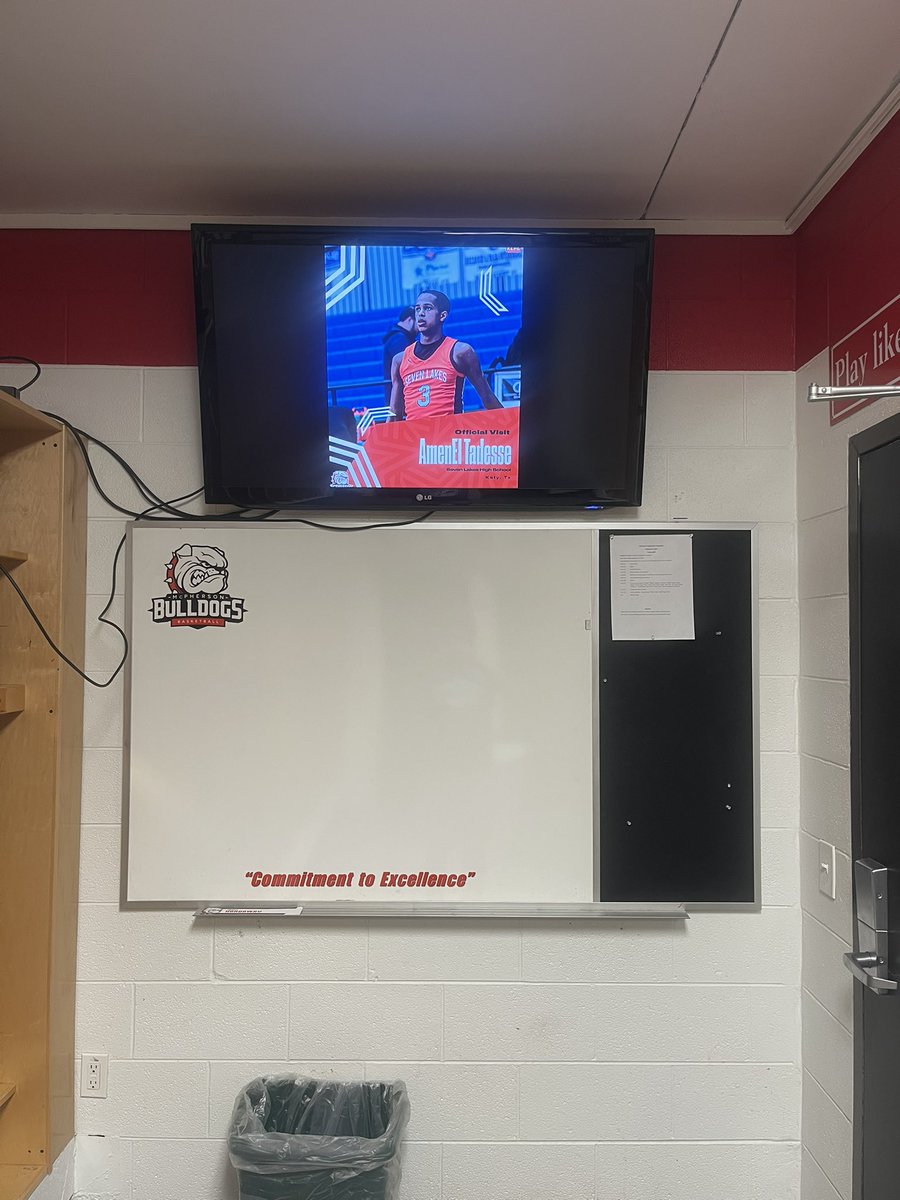 AmenEl Tadesse (@am3nel) on Twitter photo Had a great time yesterday on my official visit to McPherson College! Thank you to <a href="/CoachE2244/">TJ Eskildsen</a> for having us! Had a great time yesterday on my official visit to McPherson College! Thank you to <a href="/CoachE2244/">TJ Eskildsen</a> for having us!