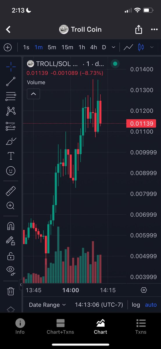 cryptoDavoid's tweet image. COIN: Troll Coin is absolutely pumping today!!! 

Start buying troll coin as it will definitely hit a high of .015 or .02 today!! 
💹💹💹💹💹💹💹

#CryptoPump #bitcoin #phantom #solanaecosystem #cryptotrading #trollcoin