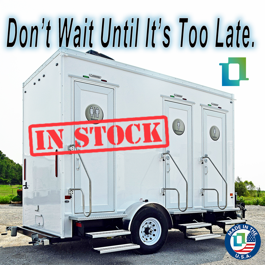 luxlavtrailers's tweet photo. Inventory is moving.
Custom builds now booking into next month.
Some trailers ready to ship now.
Don’t wait. Let’s build your business the right way.

https://t.co/7Jg9DfgilP

#LuxLav #InStockNow #RestroomTrailers #SanitationIndustry https://t.co/VDvG6Llzq1
