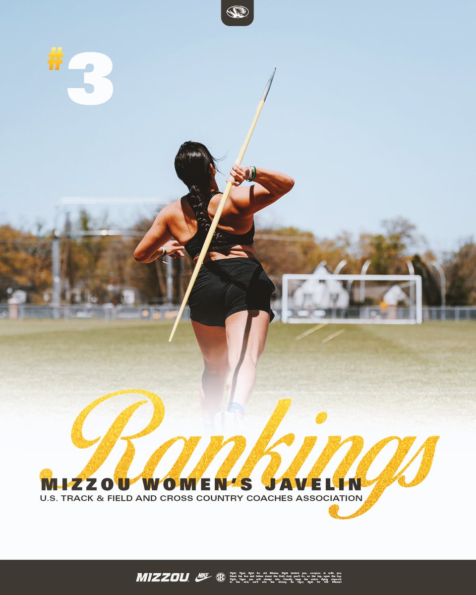 Tigers in the top 10 👀 

#MIZ 🐯