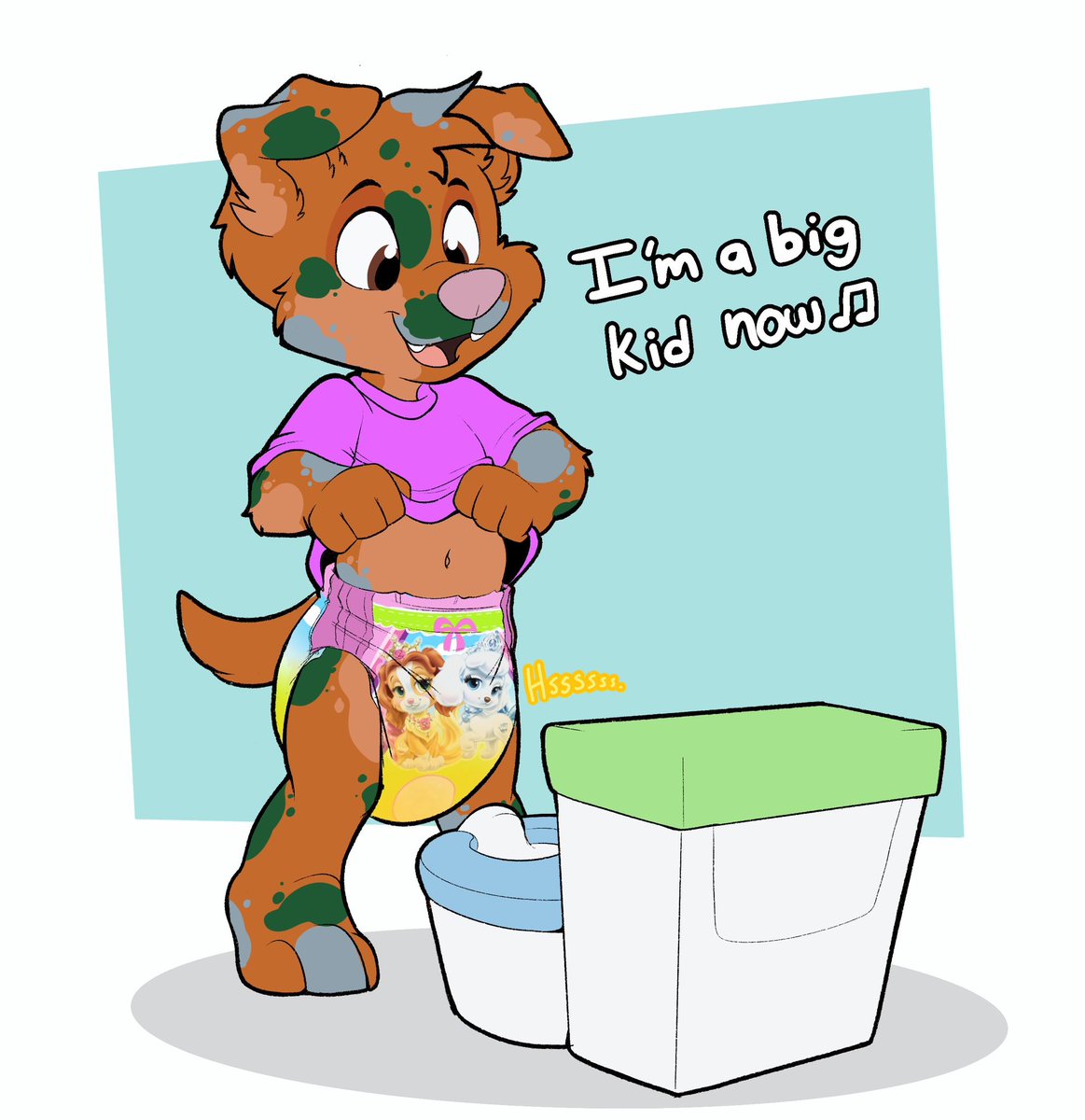 River the Mutt🔜Denfur (@riverthemutt) on Twitter photo Looks like I’m not potty training anytime soon, good thing these pull ups and hold their own weight. YCH done by <a href="/BaltNWolf/">Balt, Il topolino puzzolente</a> Looks like I’m not potty training anytime soon, good thing these pull ups and hold their own weight. YCH done by <a href="/BaltNWolf/">Balt, Il topolino puzzolente</a>