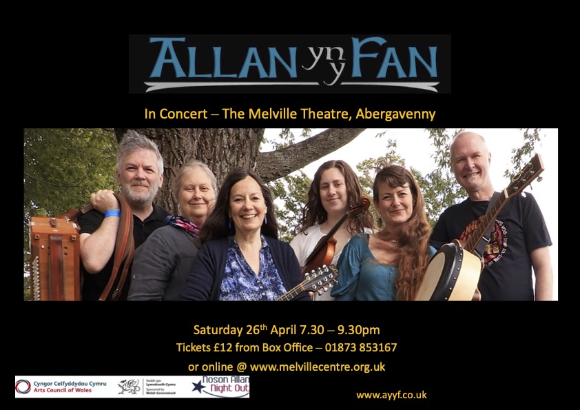 We're looking forward to our concert at The Melville Theatre in Abergavenny on Saturday.  
<a href="/NOutNAllan/">NightOut-NosonAllan</a> 
<a href="/ForMelville/">Melville Centre for the Arts</a>