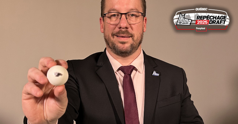 QMJHL's tweet photo. The order of the first five picks for the next #QDraft is known!

1- @SJSeaDogs
2- @TigresVicto
3- @HFXMooseheads
4- @quebec_remparts
5- @nlregiment