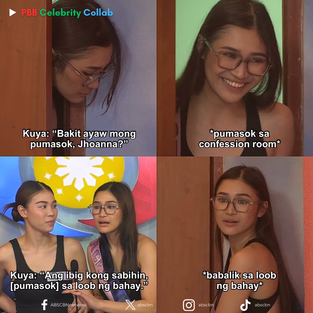 ABS-CBN Entertainment (@abscbn) on Twitter photo Kuya, prankster ka ah! 😝
#BINI #Jhoanna #Stacey #PBBCollabBINIJhoCey Kuya, prankster ka ah! 😝
#BINI #Jhoanna #Stacey #PBBCollabBINIJhoCey