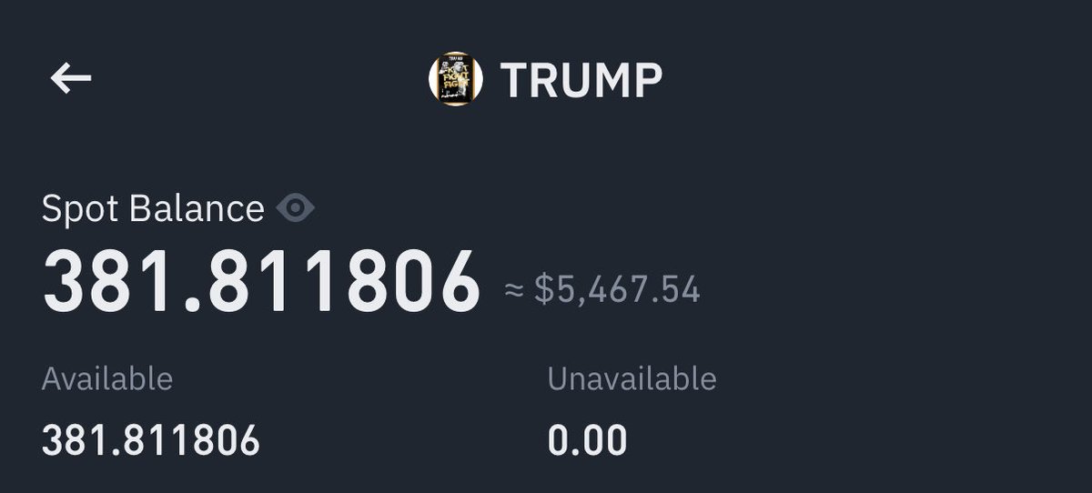 IF $TRUMP HITS $25 IN NEXT 24HRS,
I WILL GIVEAWAY $2,000 TRUMP TO 5 
PEOPLE.  LIKE THIS POST, REPOST IT,
AND BE FOLLOWING ME.