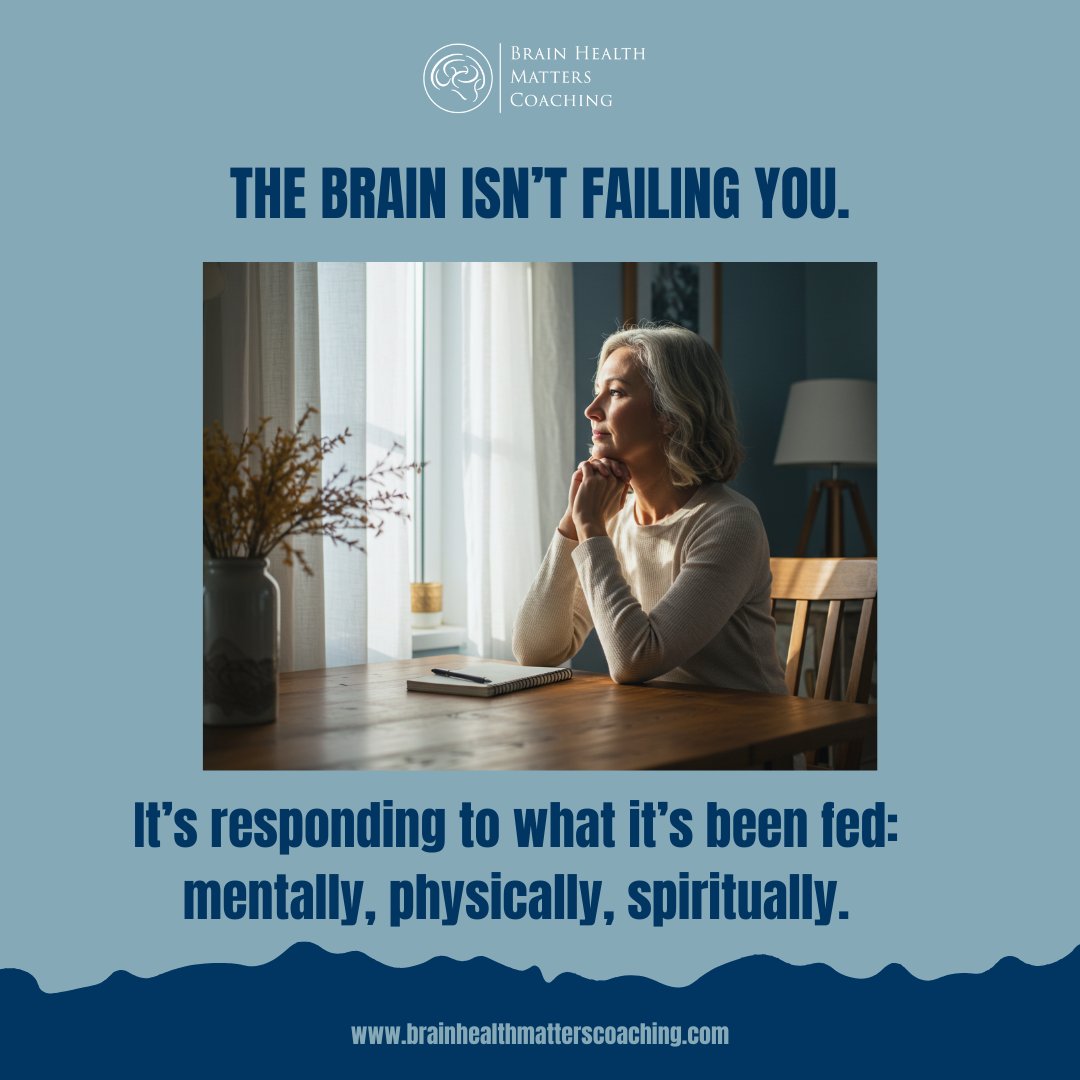 GidenkoYelena's tweet image. New research shows Alzheimer’s-related brain changes can start in your 20s.

Not memory loss, but subtle shifts in stress + inflammation.

The inputs your brain receives now shape the clarity you’ll carry later.

Stewardship starts early.

#brainhealth #faithandfunction