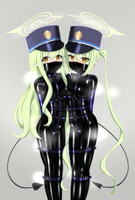 ぴっちりムレムレ連結拘束のヒカリとノゾミ!
先生も連結しちゃおうかな! 