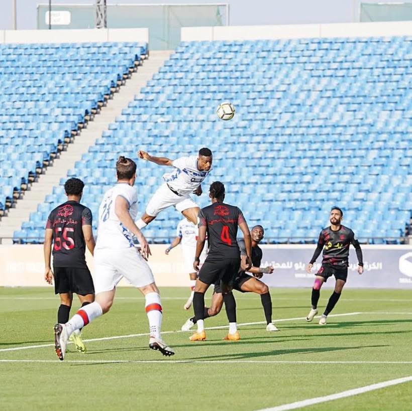 EbrimaSonko5's tweet photo. Gambian striker Muhammed Badamosi bags his 4th goal of the season to earn Abha FC a crucial 1-1 draw vs Al-Jandal in the Saudi First Division.
4 goals in 11 games — the Scorpion is starting to sting!
#Badamosi #AbhaFC #SaudiLeague https://t.co/9cpEq9Hn75