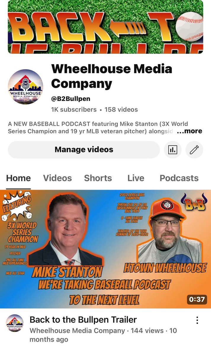 Finally hit 1K! We will be live tonight. Stop by after the <a href="/astros/">Houston Astros</a> game and <a href="/LockedOnAstros/">Locked On Astros Podcast</a> as <a href="/MikeStanton29/">Mike Stanton</a> breaks down the pitching of Hunter Brown and Ronel Blanco!