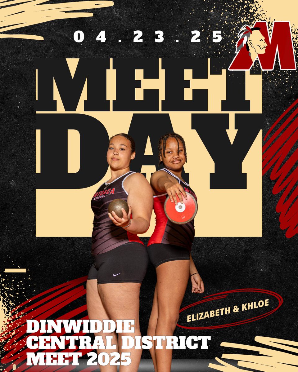 #MatoacaTrack #MeetDay <a href="/ElizabethSBaber/">Elizabeth Baber</a>  <a href="/matoacahsathlet/">Matoaca Athletics</a>