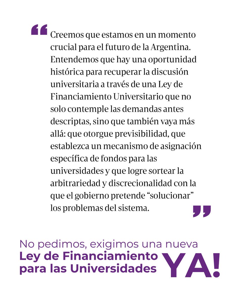 📍Hace un año fuimos parte de la historia argentina marchando en defensa de la Universidad Pública. Representantes de la sociedad entera salieron a la calle para contar cómo la UNCUYO y la UTN habían cambiado su vida.

✍️🏼<a href="/JoaqoCarvalho/">Joaquín</a> escribe sobre esto: clarin.com/opinion/23-abr…
