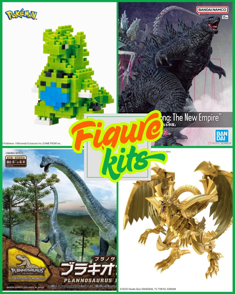 Model kits- It's not all big robots! Check out some of these cool dino-themed kits we've just got in 👀

travellingman.com/collections/mo…