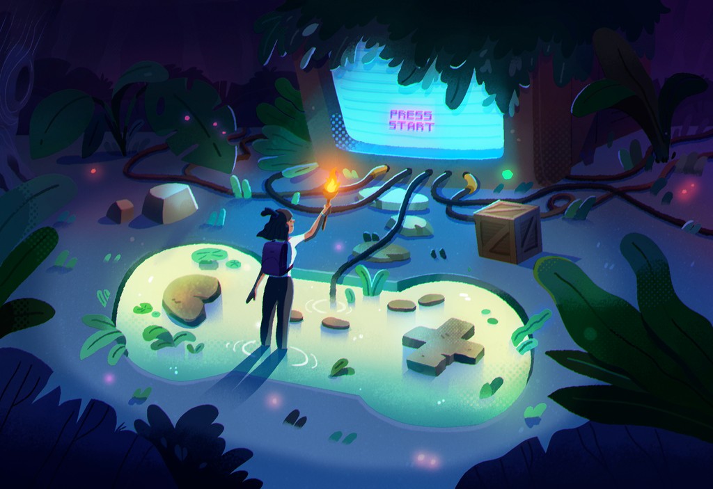 🎮️ A NEW season of #InsideIllustration is here!

This season explores how illustrators can work in the gaming world, covering AAA and Indie games, looking at concept art, building illustrative worlds, the skills required and much more.

✨️ theaoi.com/inside-illustr…