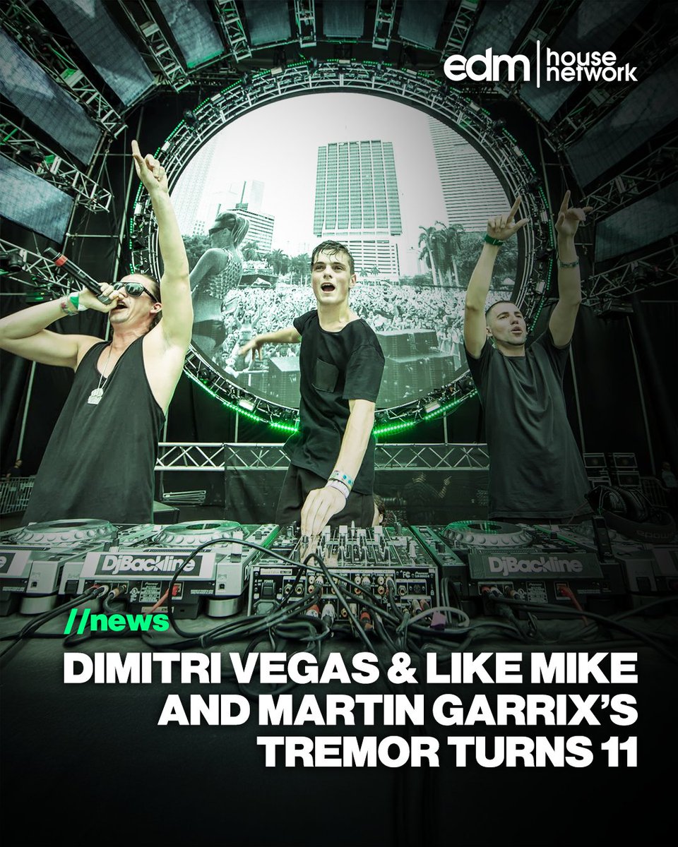 EDMHouseNetwork (@edmhousenetwrk) on Twitter photo This big room banger from <a href="/MartinGarrix/">MARTIN GARRIX</a> and @DimitriVegas & @LikeMike has turned 11 years old!
Read more: edmhousenetwork.com/dimitri-vegas-… This big room banger from <a href="/MartinGarrix/">MARTIN GARRIX</a> and @DimitriVegas & @LikeMike has turned 11 years old!
Read more: edmhousenetwork.com/dimitri-vegas-…