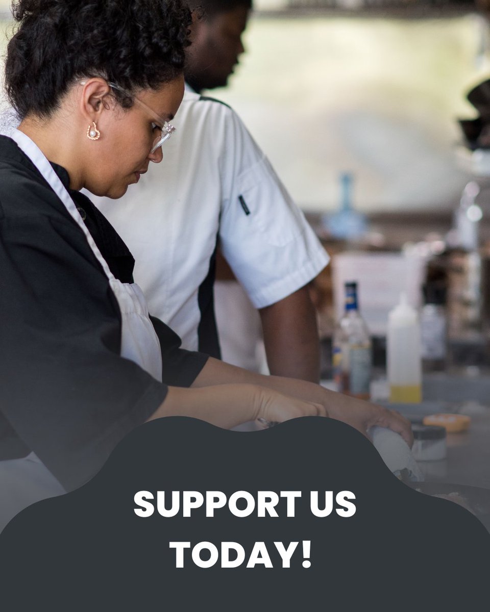 CulinaryAB's tweet photo. Our Mission is to empower people and build communities in the kitchen.
We pursue our mission with the following values: Unity, Communication, Adaptability, Accountability, Innovation, and Integrity. 

Head to our website to learn more about how you can support our mission. https://t.co/h3oAPtdSoO
