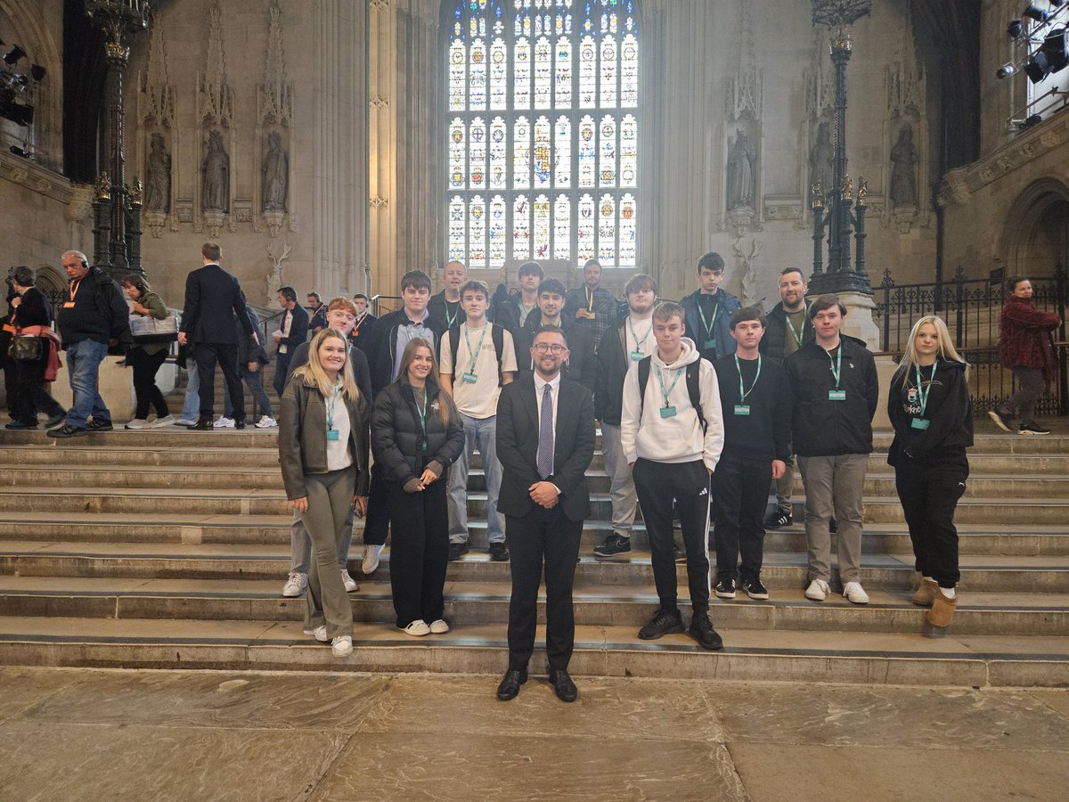 I was delighted to welcome <a href="/MalbankSixthF/">Malbank Sixth Form</a> into parliament this morning.

The education centre in parliament provide fantastic tours of expert insight into the workings of our democracy and I'm always delighted to meet local schools when they come down.