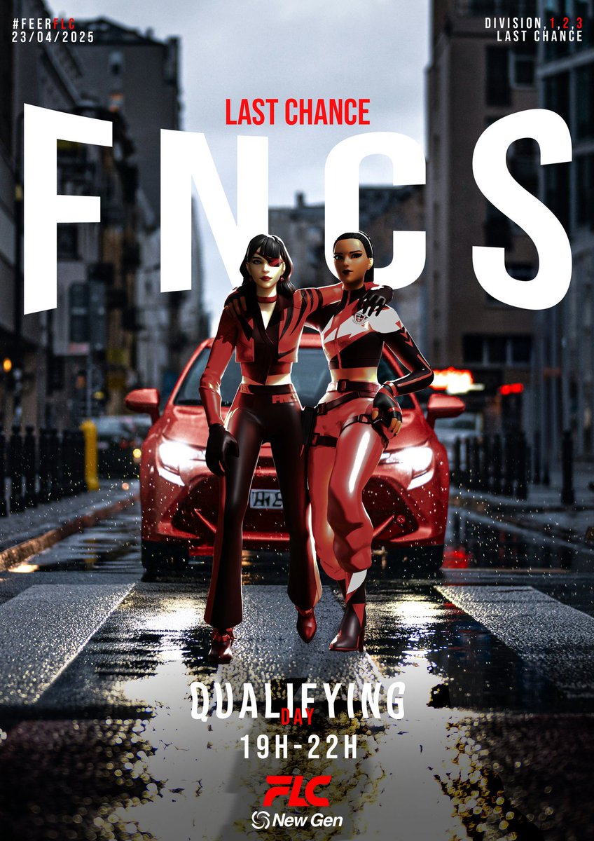 FLCclan_'s tweet image. LAST CHANCE FNCS - QUALIFICATION ! 🔥

C'est la dernière chance, ils n'ont pas le droit à l'erreur ! 🏆

🇬🇧 | @Eclipsefnn 
🇸🇪  | @GudnBre 
🇩🇰 | @RAKUZANWW 
🇷🇺 | @kentyfn_ 

Venez soutenir nos joueurs. ⤵️

🎙️: @Mirai_JAC0 
📺: twitch.tv/flcesportt

#FLCForEver ! ⚔️