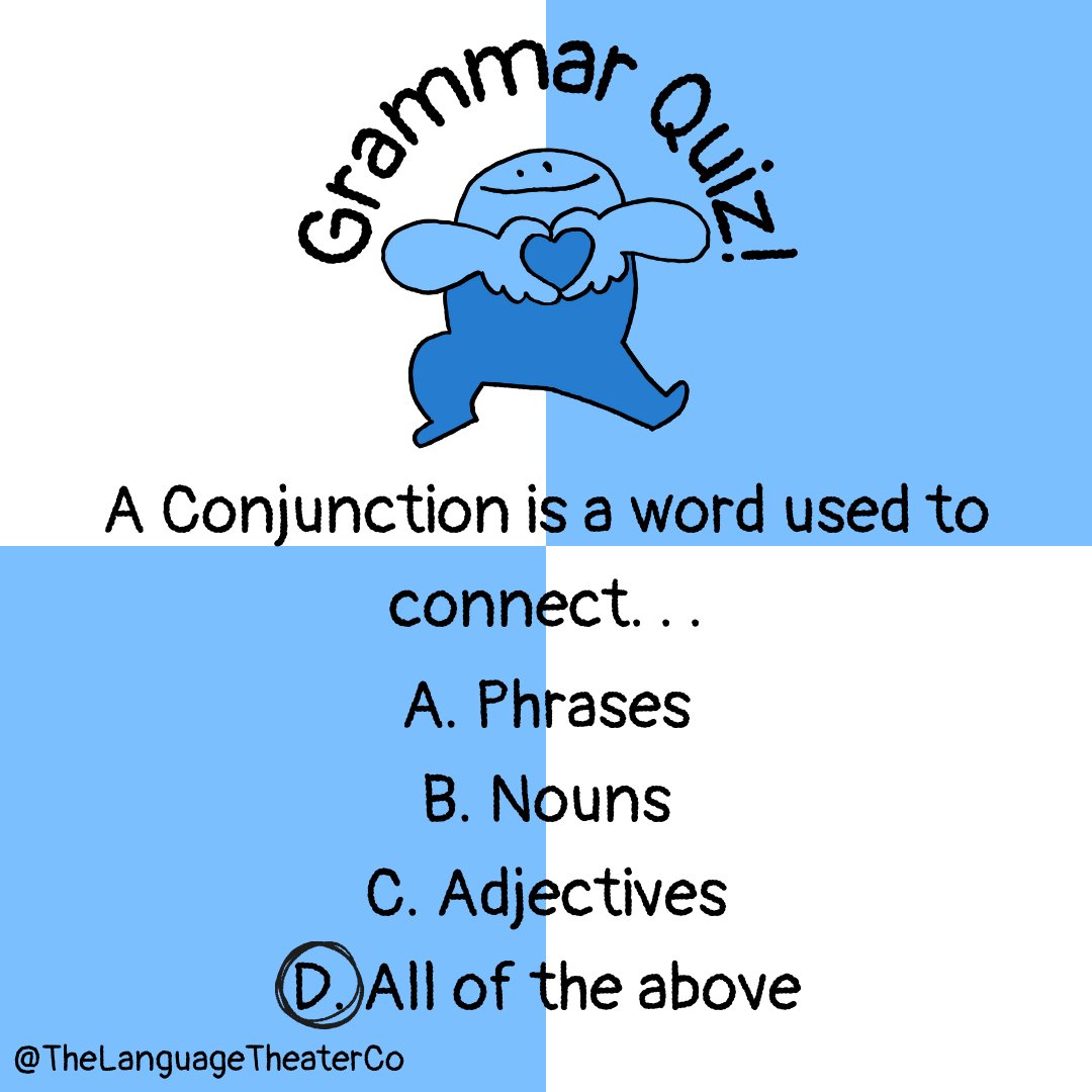 TLTheater's tweet image. #Grammarquiz for a mid-week challenge!
