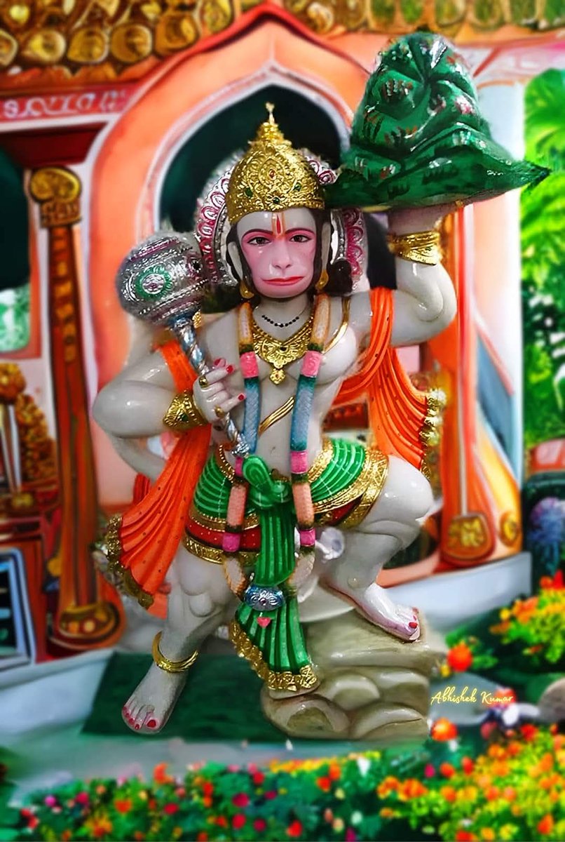 लंका की सेना तो कपि के 
गर्जन स्वर से कांप गई 
हनूमान के भीषण स्वर से 
ही विनाश ही भांप गई,

जय बजरंगबली 
शुभ रात्रि