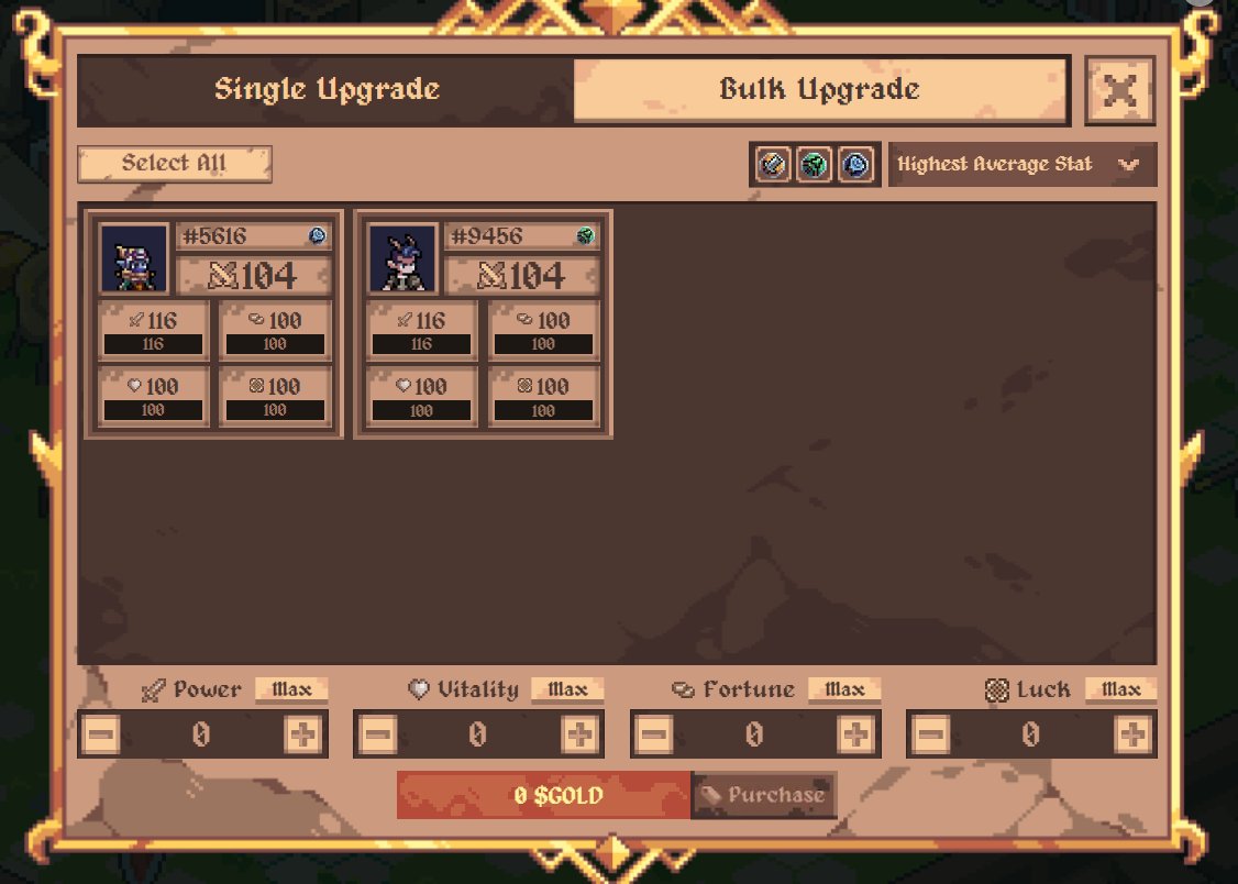 Easy (@easyeatsbodega) on Twitter photo Still running a challange on <a href="/DefiDungeons/">Defi Dungeons: The Forge</a>
Going to absolute COOK Clemente.
Continuing to upgrade my 2 hero's on the challenge wallet to max stats.
Have them out questing at the moment.
Goal right now is to maximize gold opportunities and more frequently hit dungeons.
I want Still running a challange on <a href="/DefiDungeons/">Defi Dungeons: The Forge</a>
Going to absolute COOK Clemente.
Continuing to upgrade my 2 hero's on the challenge wallet to max stats.
Have them out questing at the moment.
Goal right now is to maximize gold opportunities and more frequently hit dungeons.
I want