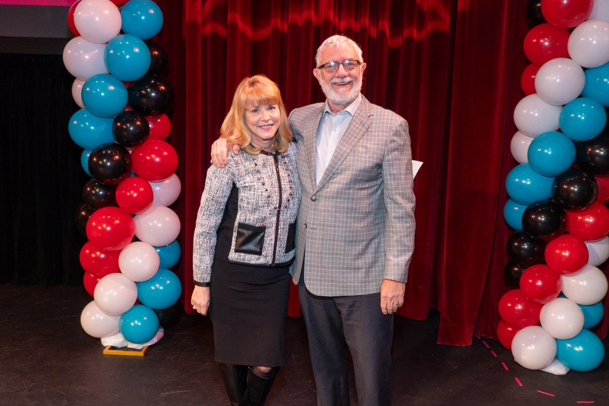 ✨ A look back at Attallah College celebrations — let’s give a huge round of applause to Dean Roxanne Greitz Miller for 20 years of service to Chapman University! President Daniele C. Struppa joined her on stage to mark the milestone.

#AttallahCollege #ChapmanU