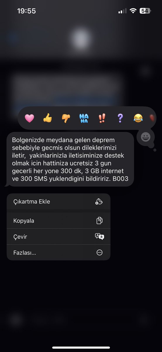 Yce5uA's tweet photo. 3 GB, 300 dakika, 300 SMS…
Bi’ de “helallik paketi” deseydiniz tam olurdu.
@VodafoneTR #deprem https://t.co/Mh74iawNFb